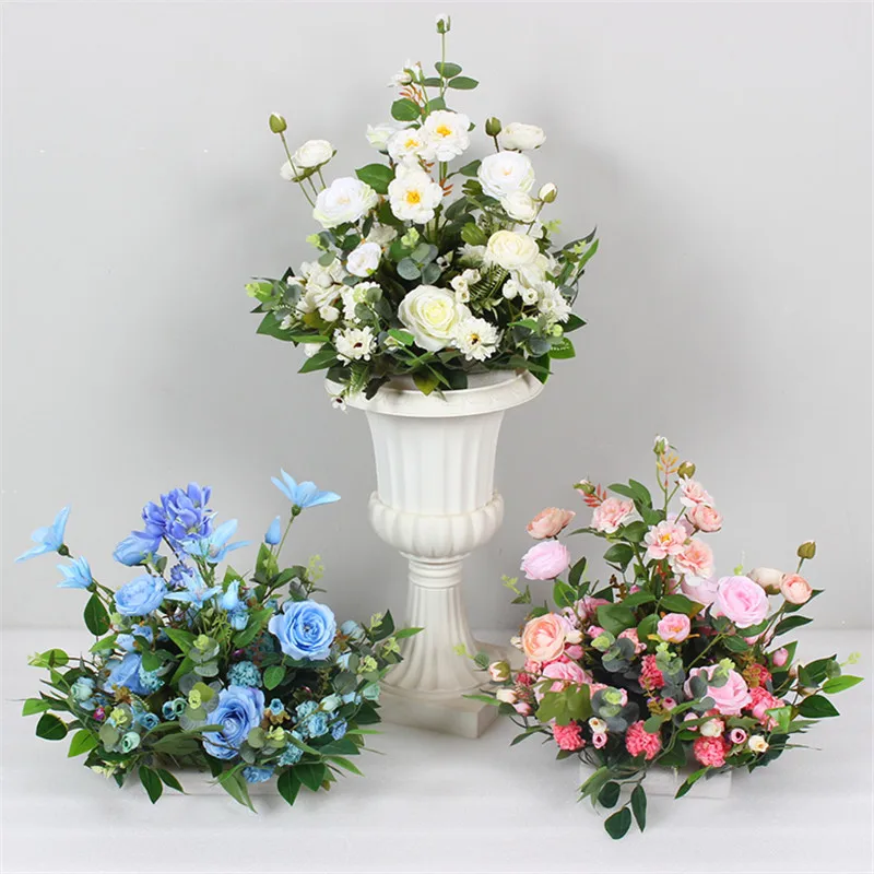 

Flone 45cm Wedding Centerpieces Table Flowers Artificial Flowers Ball Backdrop Floral Arrangement