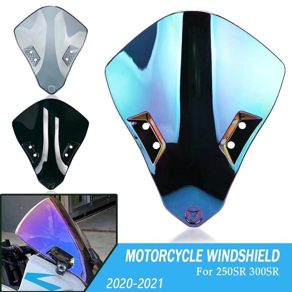 

Motorcycle Accessories Windscreen For Cfmoto 250SR 250 SR 250-SR 2019 2020 2021 2022 2023 Wind Screen Deflectors Windshield 2024
