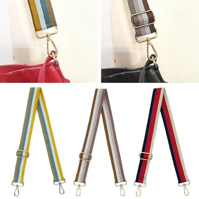 Women Handbag Wide 3.8cm Belt Shoulder Crossbody Bag Strap Replacement Adjustable Strap Bag Part Accessory Bag Accessories