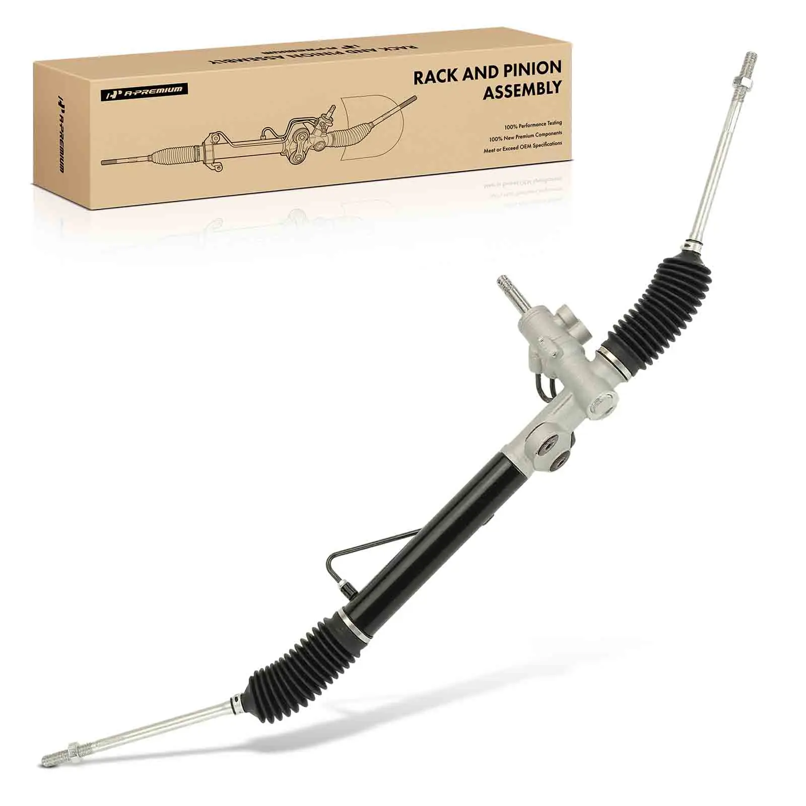 A-Premium Power Steering Rack and Pinion Assembly for Mitsubishi Outlander 2003-2006