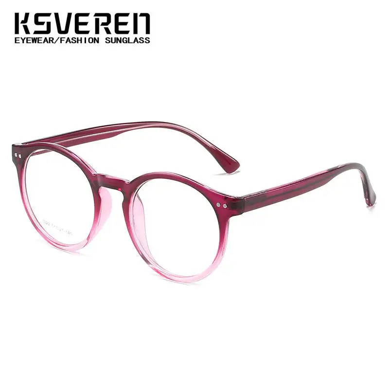 TR90 Round Vintage Anti Blue Light Reading Glasses Optical Glasses Prescription Glasses For Women Fashion Presbyopic Eyewear
