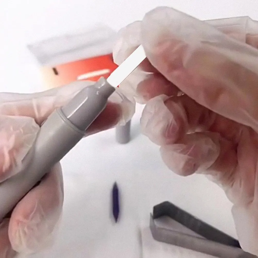 

25 шт. сменных наконечников для акриловых маркеров, нейлоновые, долговечные, с гладкими краями, для студентов, учителей, художников