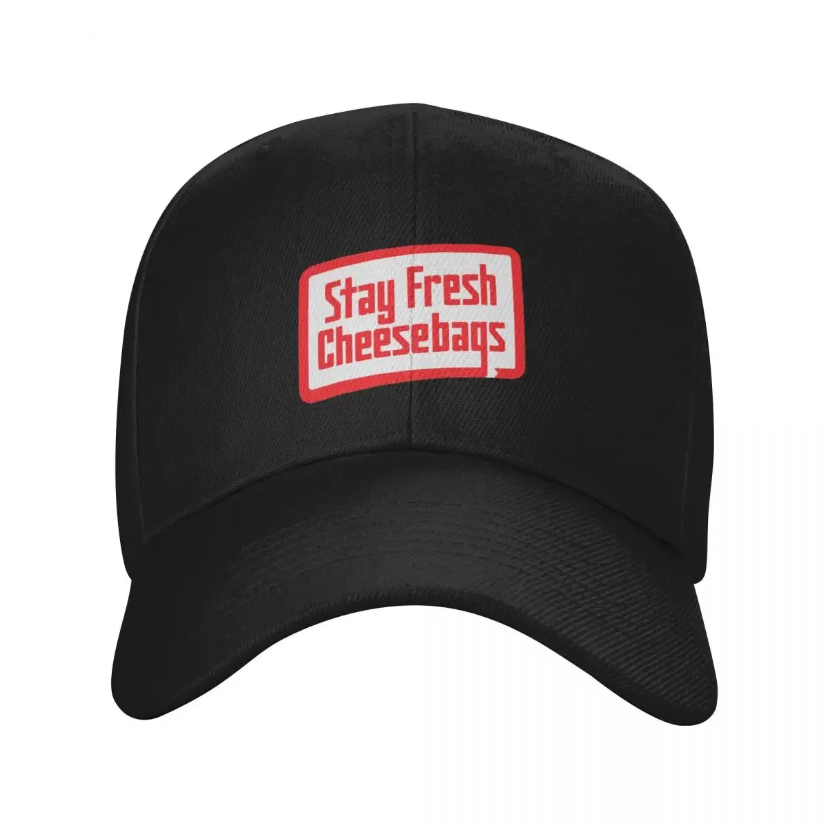 Stay Fresh Cheese Bags - Retro (Red and White on Yellow) Baseball Cap Brand Man cap Sun Cap Women's 2025 Men's