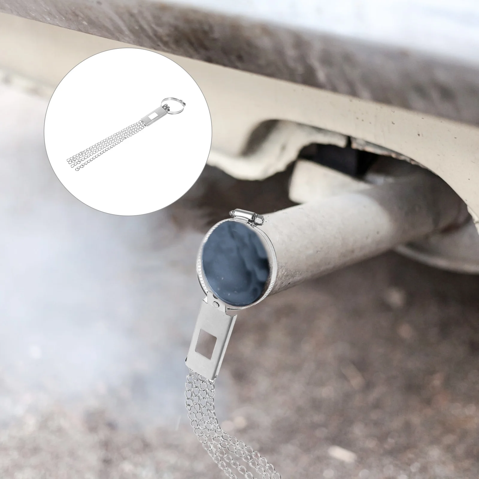 

Car Anti Static Strap 33Cm Pure Metal Ground Electrostatic Belt For Night Driving Wear Resistant Durable Hanging Type