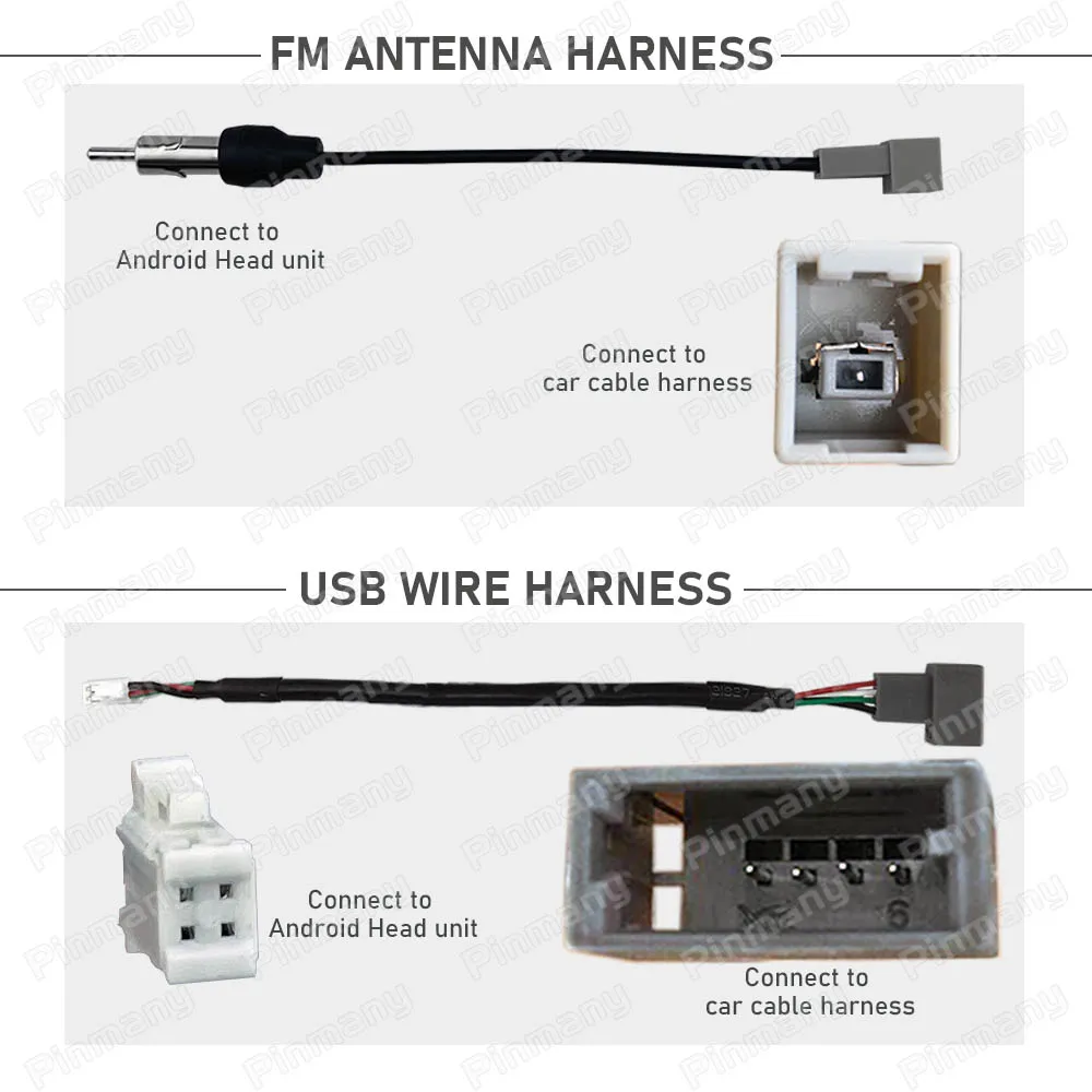 Autoradio kabelboom KAN Bus SPDIF adapter voor Hyundai i30 i40 ix35 Veloster KIA Cerato Sorento Soul Sportage Carens Optima