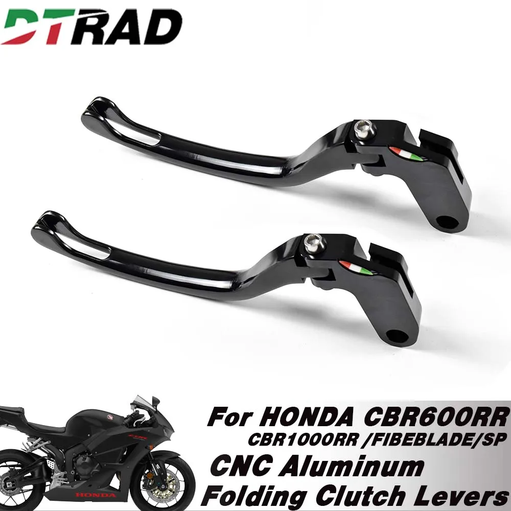 Motorcycle Aluminum Long&Short Folding Clutch Control Lever For HONDA CBR1000RR /FIBEBLADE/SP CBR600RR CBR954RR Racing Handles