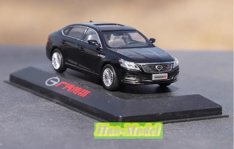 Литой металлический автомобиль 1:43 для GA8 Trumpchi из сплава, игрушки для мальчиков, подарки на день рождения, хобби, демонстрация, коллекционные украшения, черный