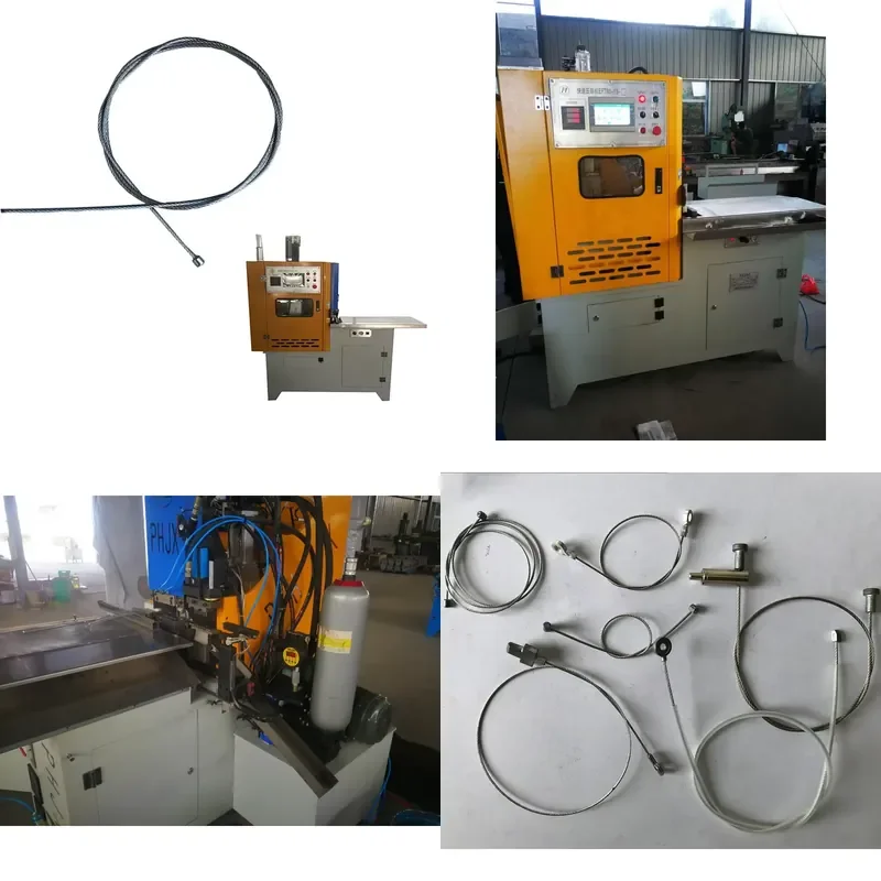 2026 CE Control Cable Zamak Terminal Stopper Die Casting and Trimming Machine