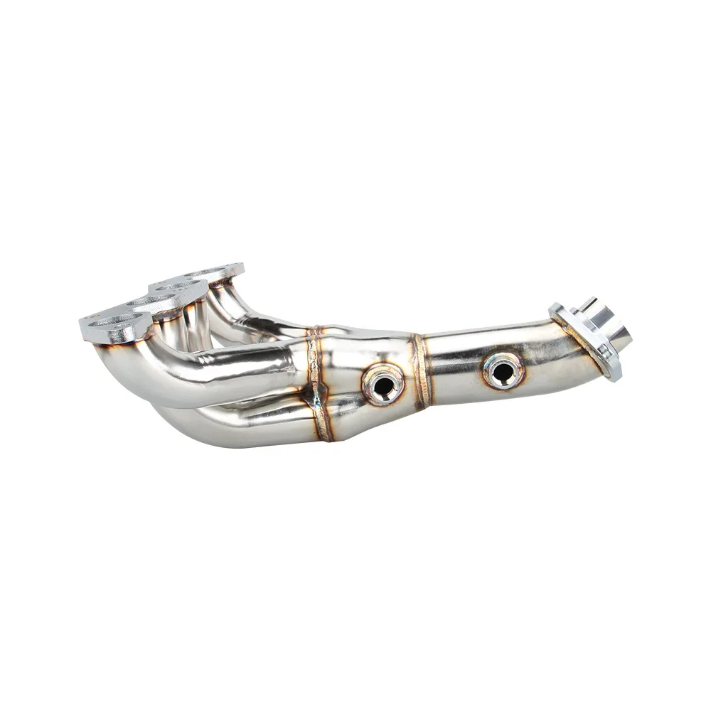 Car modified stainless steel exhaust manifold for Honda Civic 01-05 DX/LX EM/ES D17A corrosion-resistant steel tailpipe