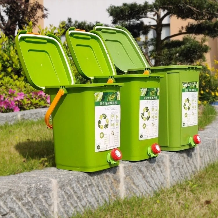 Kitchen Waste Compost Bin Dry-Wet Separation Fermentation Bin Compost Box Fertilizer Accumulation Bin Fermentation