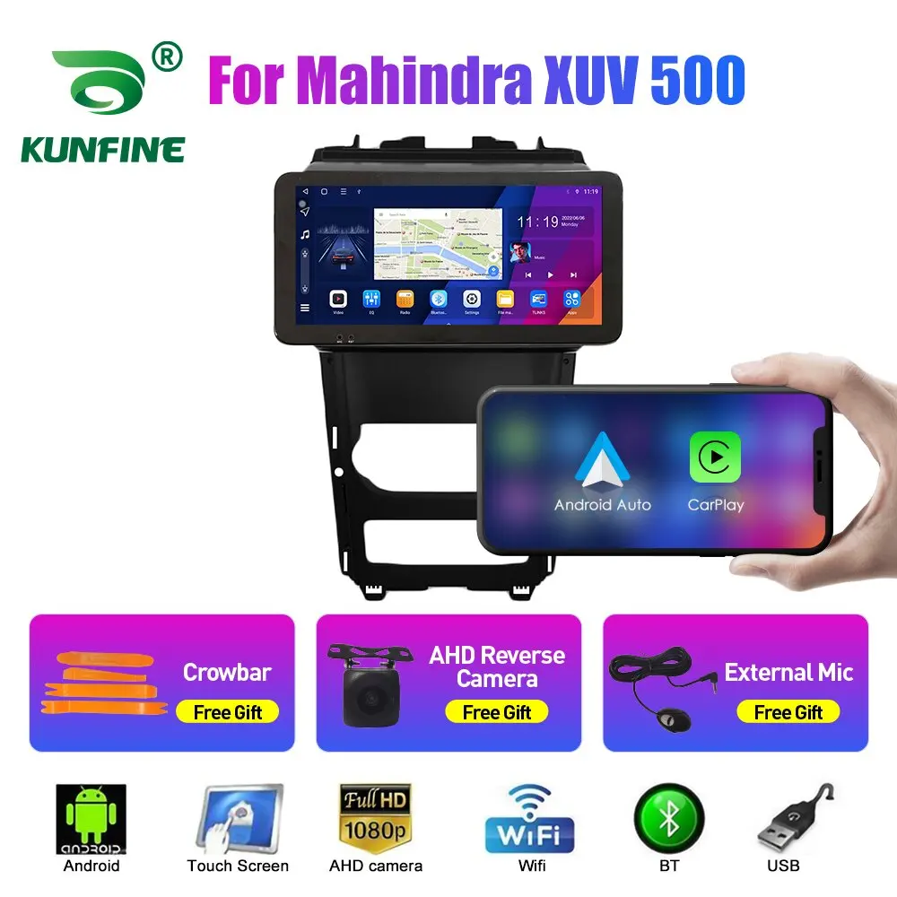 Android Car Radio Multimedia Player For Mahindra XUV 500 2Din GPS Navigation Carplay Android Auto Autoradio BT WIFI 4G Stereo