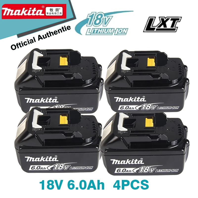 

100% original genuine Makita 18V 5.0Ah/6Ah/9Ah rechargeable battery and charger, suitable for Makita BL1830 BL1830B BL1840 BL184