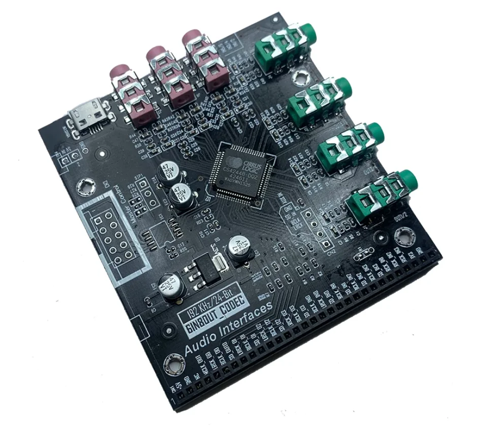 6 in 8 out CS42448 multi-channel decoding, electronic 4-divider board, TDM format only