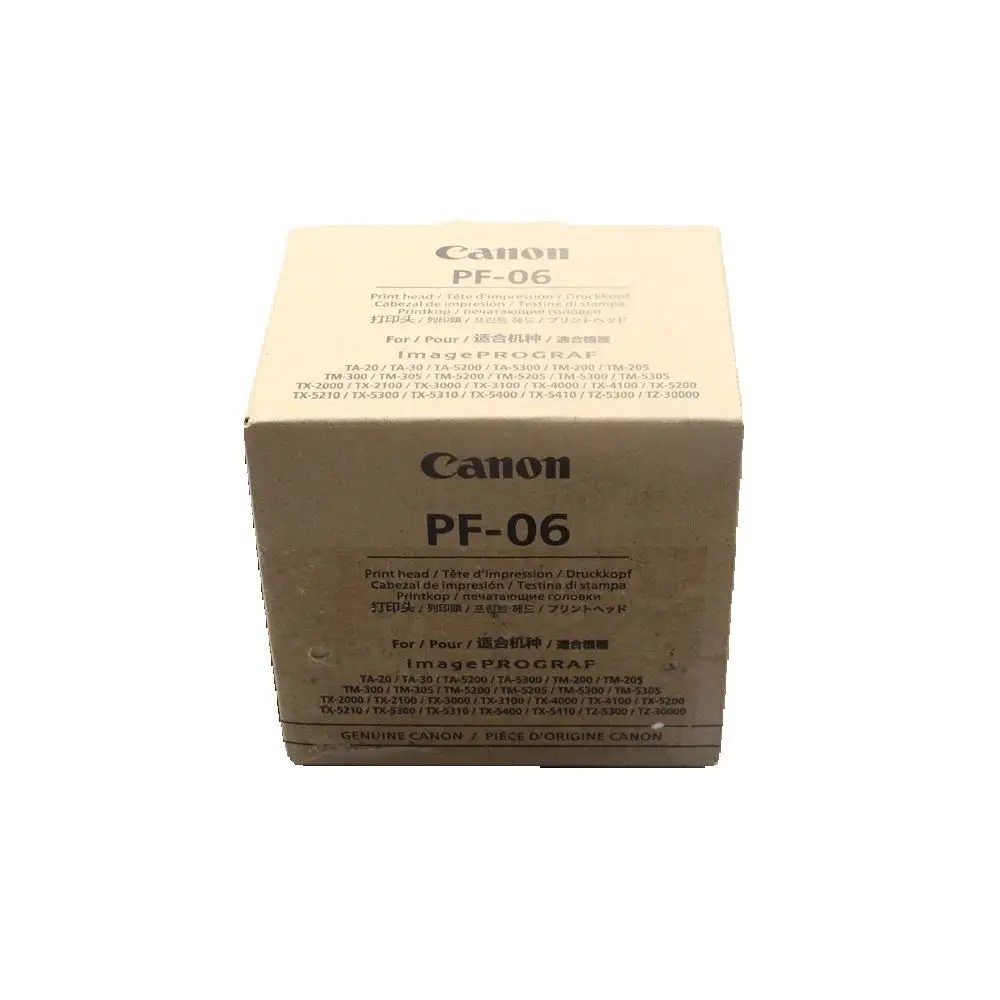 

100% New Original PF-06 Printhead Print head for CANON TX2000 3000 4000 5200 5300 5400 TM-200 TM-205 PF 06 PF06 Print head
