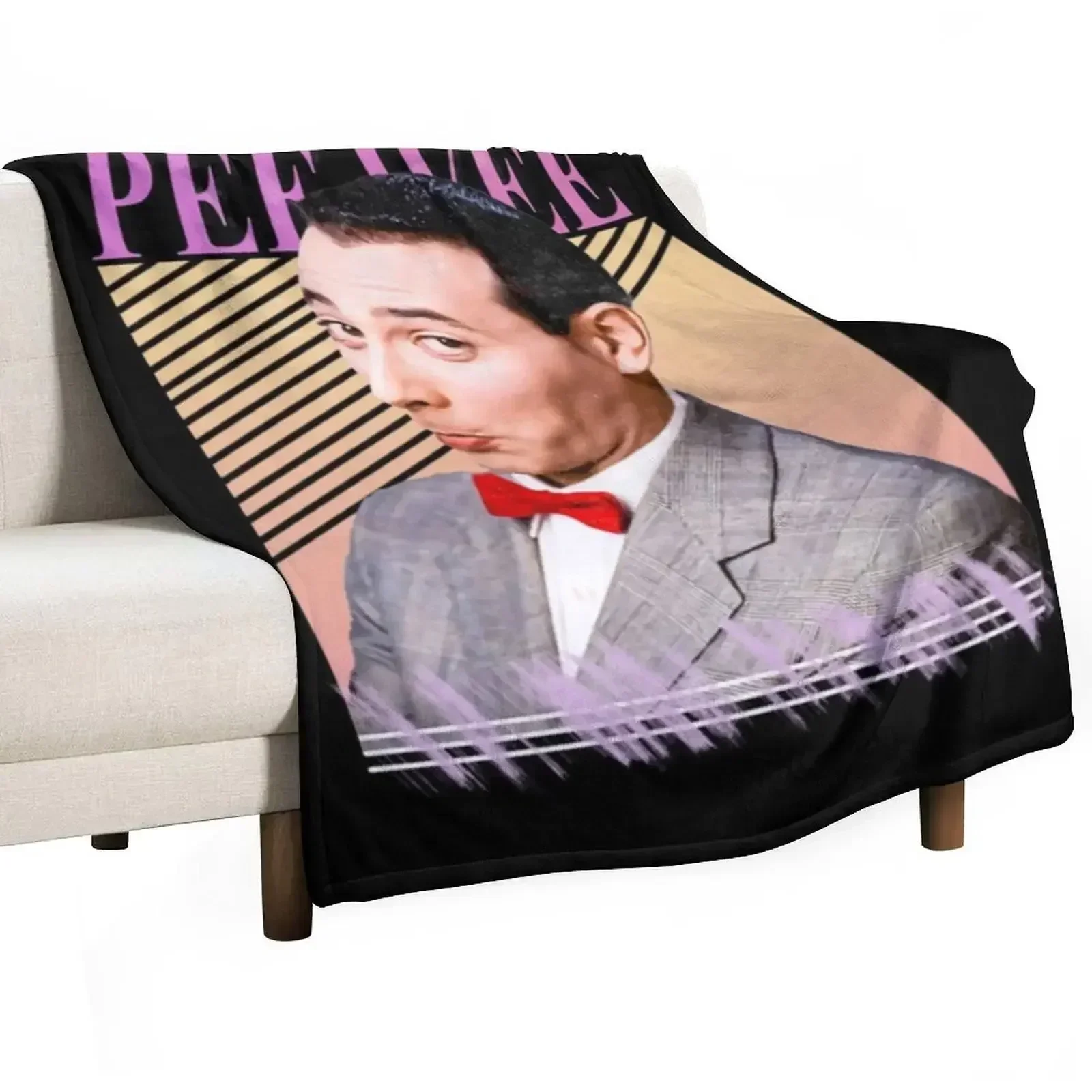 PEE WEE HERMAN Throw Blanket for sofa sofa bed Blankets