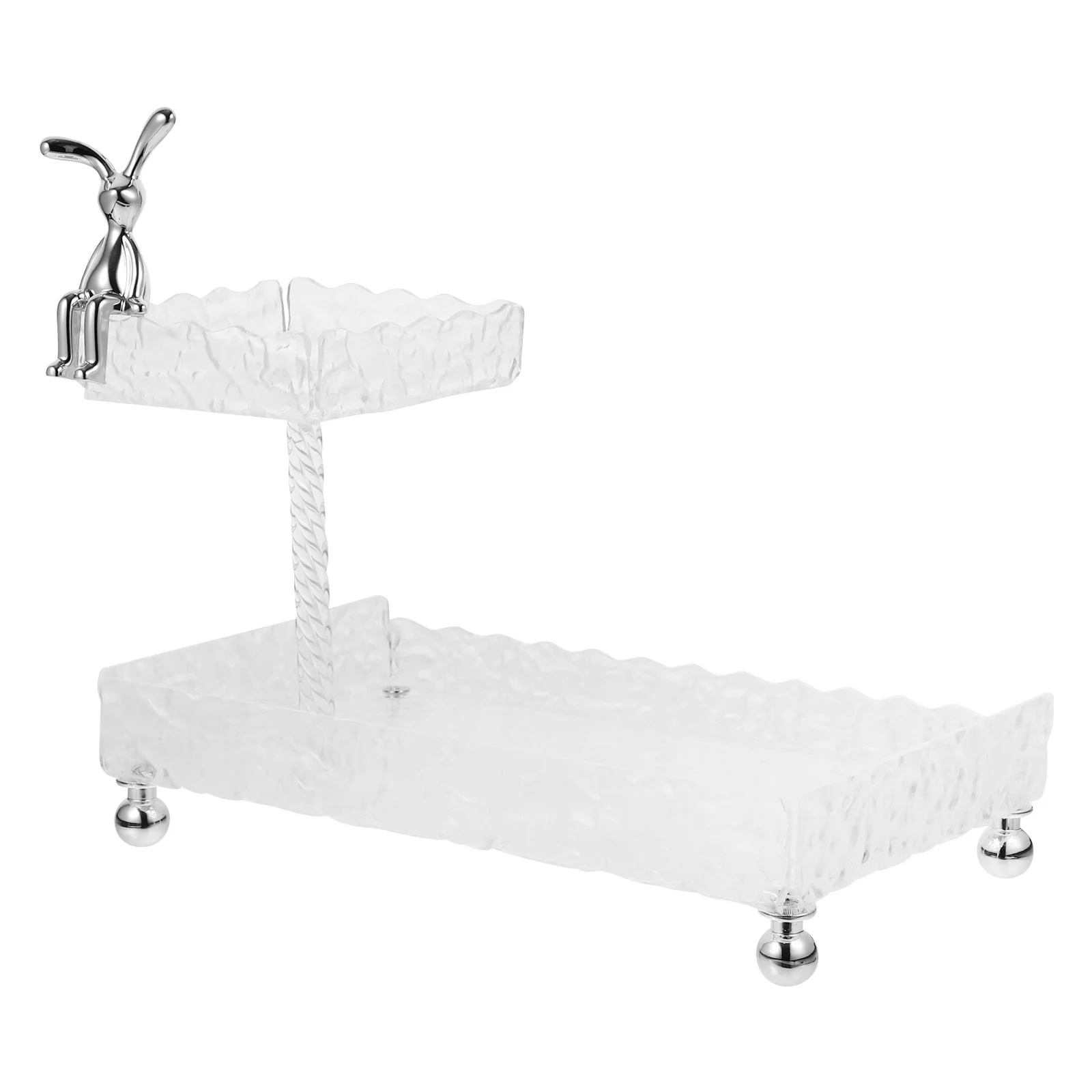 

Clear Makeup Organizer Skincare Organizer Large Capacity Display Rack Transparent Storage Box Desktop Holders