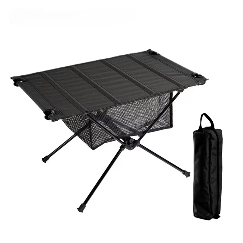 

Camping Folding Table Lightweight 1680D Oxford Roll-Up Table Portable Aluminum Alloy Tourist Tables for Outdoor Picnic