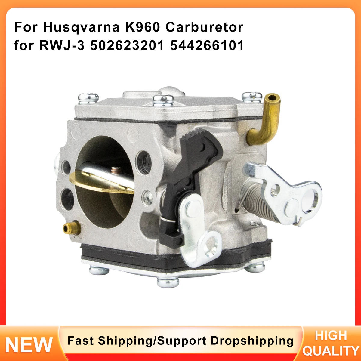 

Carburetor for Husqvarna K960 Cut-off Saw, Replaces RWJ-3 502623201 544266101