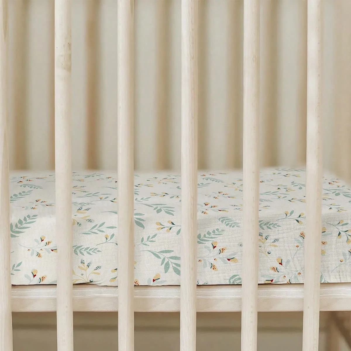 Afbeelding 5: Baby hoeslaken pasgeboren zacht katoenen wiegbedlaken kindermatrashoes beschermer effen kleur matrashoes 2025