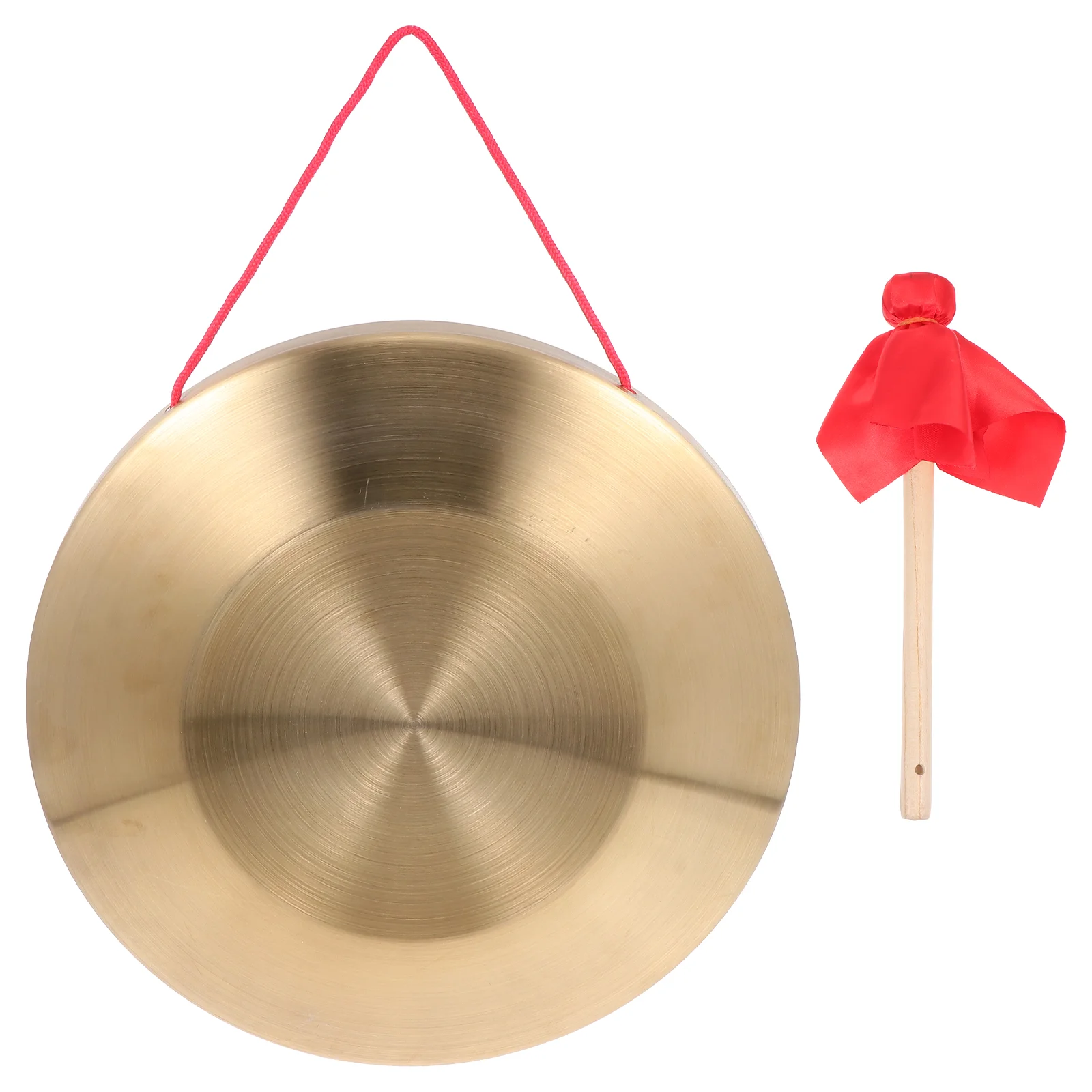 Gong Chinese Instrument Opera Cymbal Musical Instruments for Company Opening Durable Hand Toy Copper Dining Table