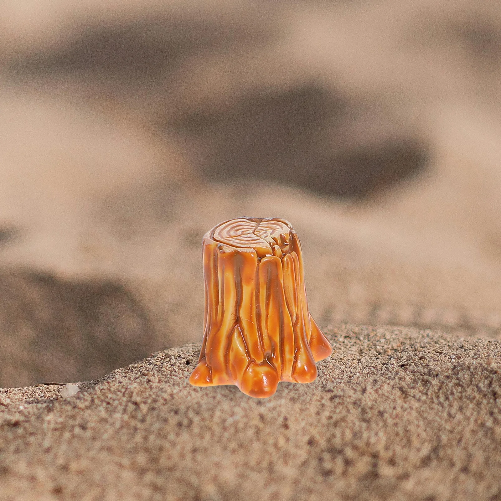 

10Pcs Micro Landscape Tree Stump Resin Garden Miniatures for DIY Decor Craft Projects Dollhouse Outdoor Scene Accessories Kit