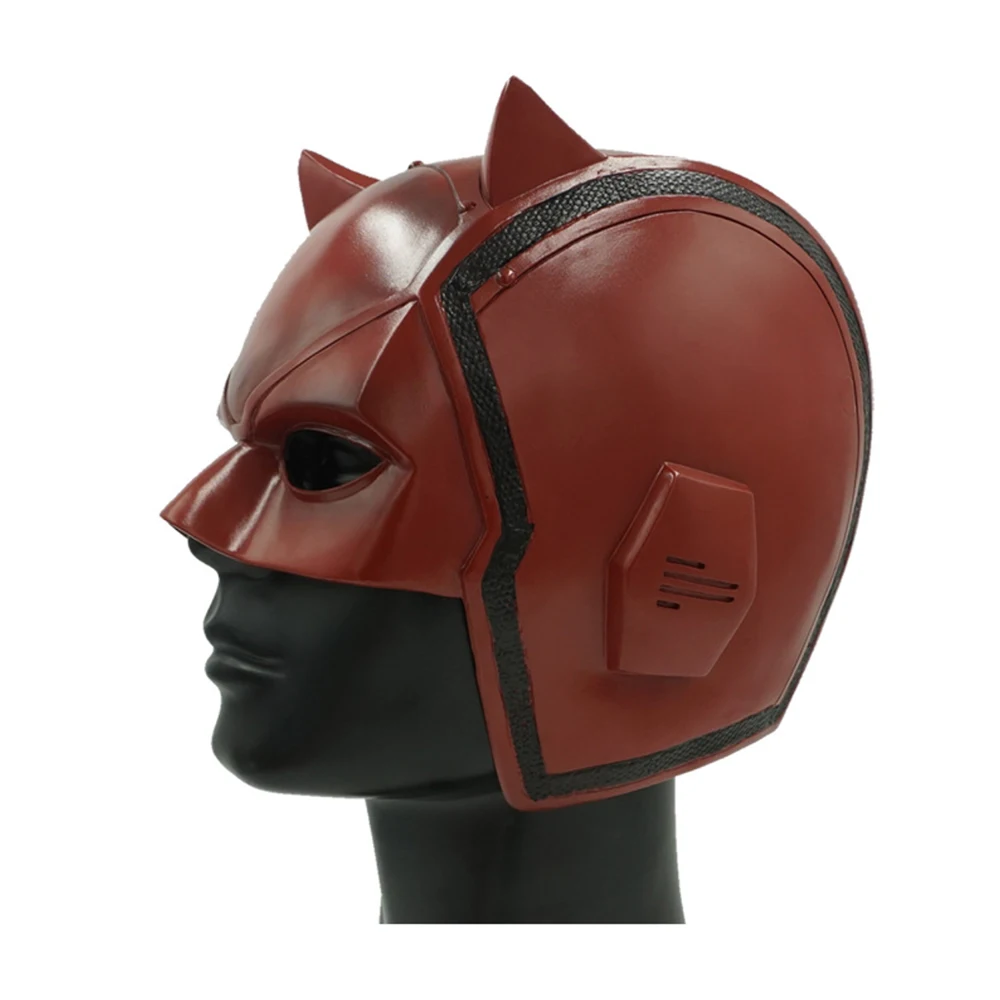 PHS Solid Helmet Daredevil maschera Cosplay, festa di Halloween, casco Cosplay per bambini e adulti