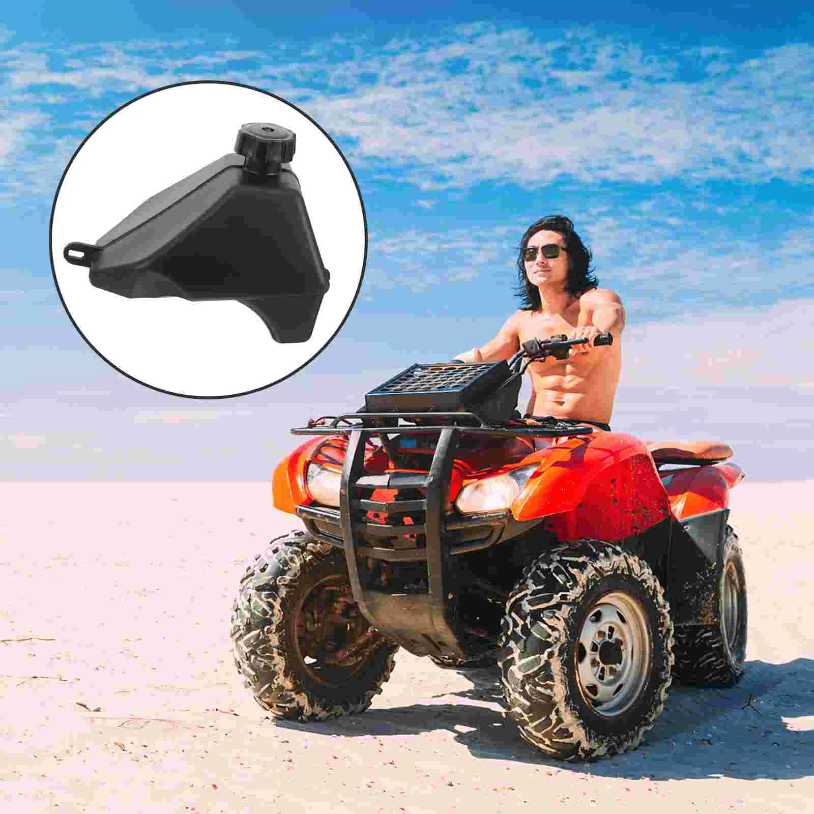 1 buah ATV Pot tangki Gas untuk mesin motor Mini 50cc 125cc kokoh tangki Gas kecil untuk sepeda Mini mudah dipasang menangkap dapat