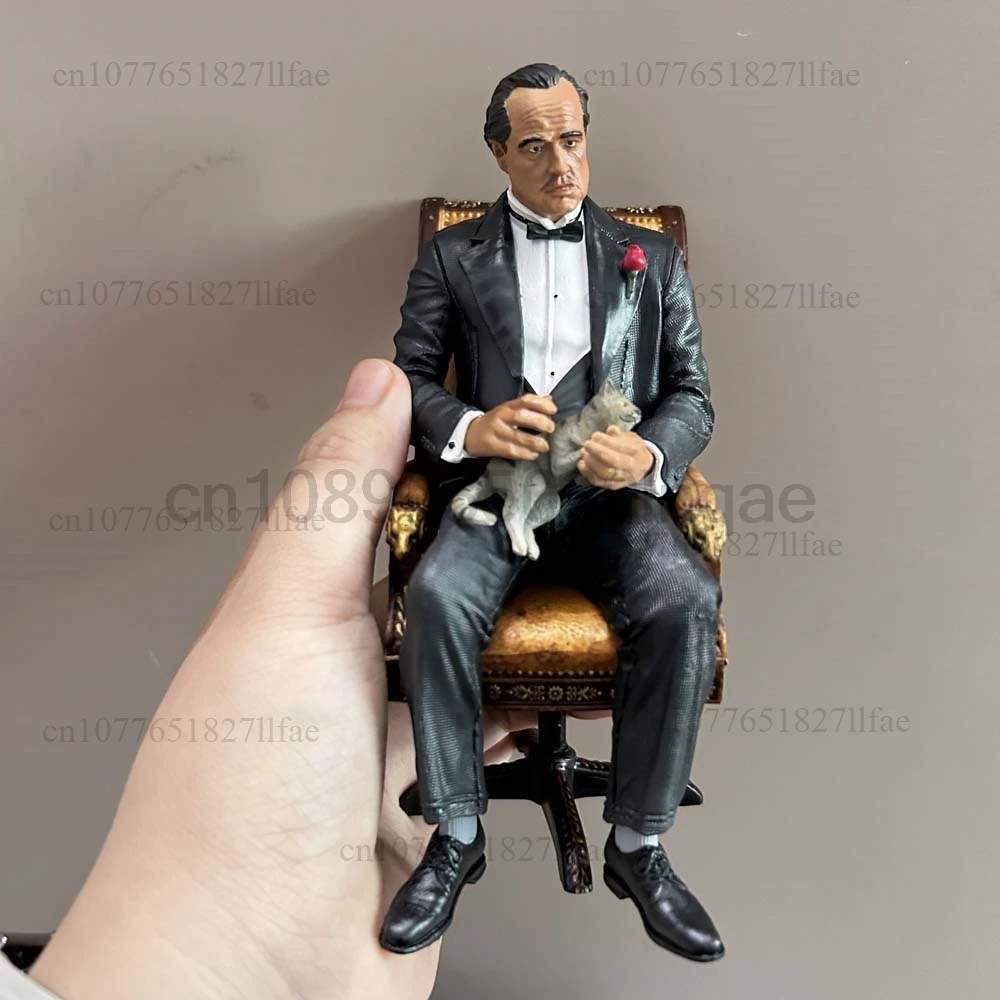 

Крестный отец Oon Vito Corleone, джентльменская экшн-фигурка, модель игрушки, подвижная кукла, украшение для книжной полки, украшение для комнаты, подарок