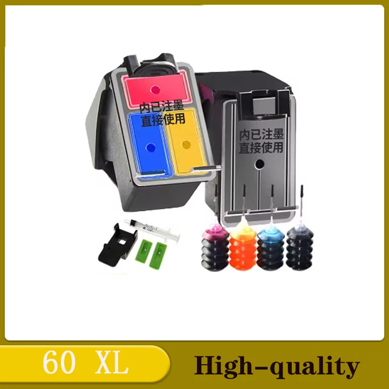 

For HP 60 XL ink cartridge for HP60 60xl Deskjet F2480 F2420 F4480 F4580 F4280 D2660 D2530 D2560 PhotoSmart C4680 printer