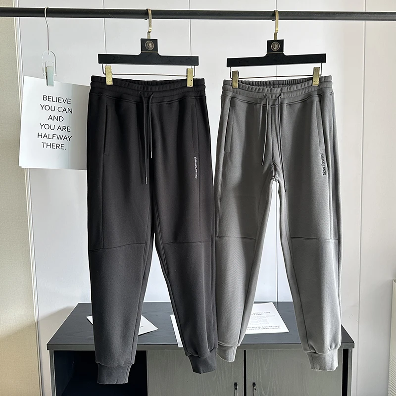 

Men's Fce Lined Thiened Autumn Winter Sports Casual Trousers Loose Fit Cuffed Pants Store 698 Cosite Aanule Velvet