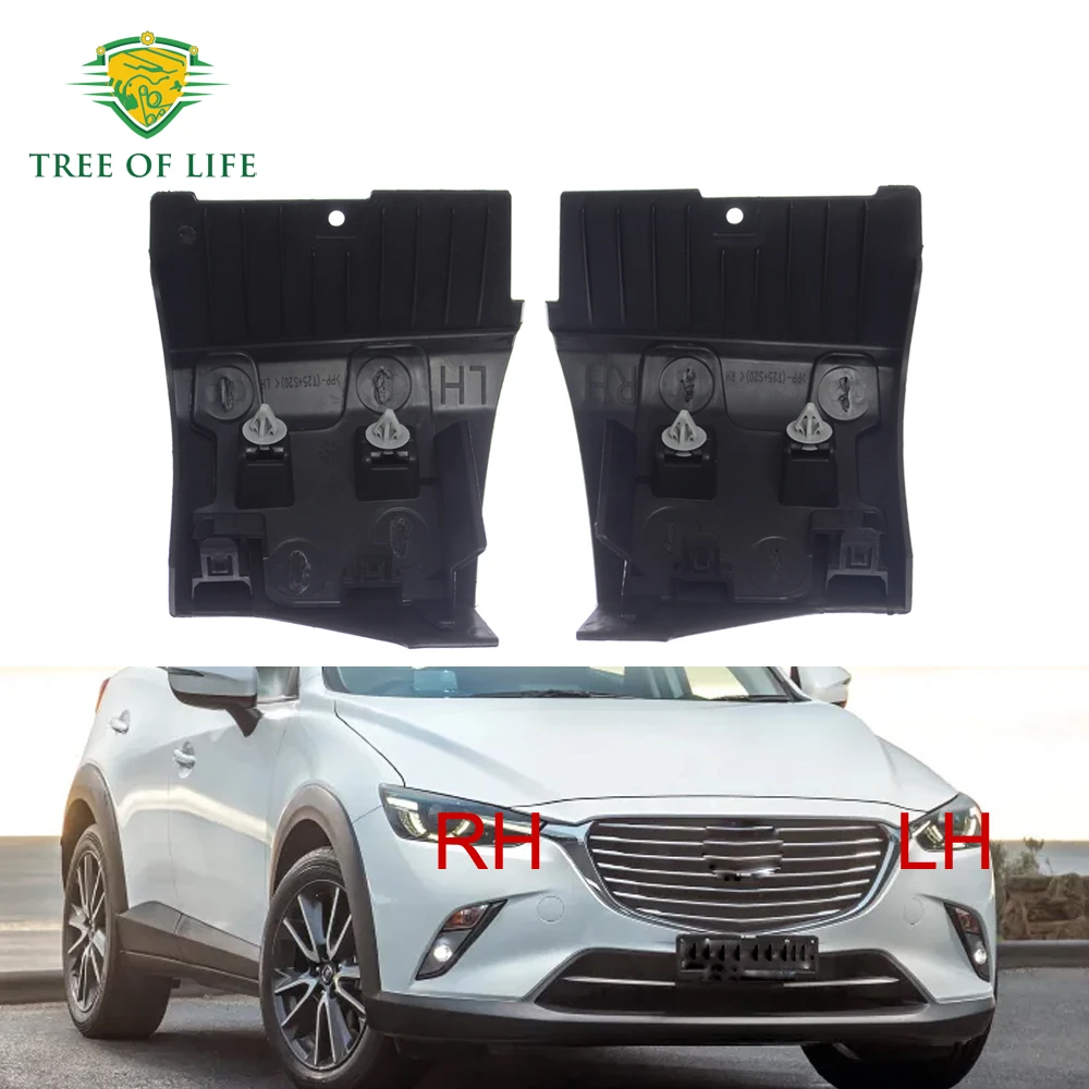 

Pair Right&Left Car Fender Front Lower Molding Trim For Mazda CX-3 CX3 2016-2021 D10E51PJ0C D10E51PP0C Plastic
