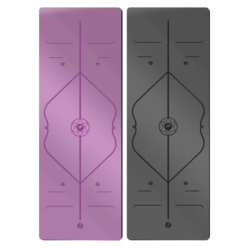 thickened-rubber-yoga-mat-cover-fitness-pad-home-use-shock-absorption-ground-mat-pu-yoga-mat-position-line-anti-slip