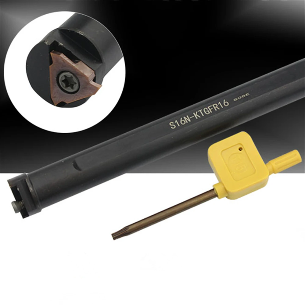 1pcs S16N-KTGFR16 S25R-KTGFL16 CNC 선반 기계 내부 홈 가공 선반 도구 슬롯 도구 TGF32R/L 홀더 S20R-KTGFR/L