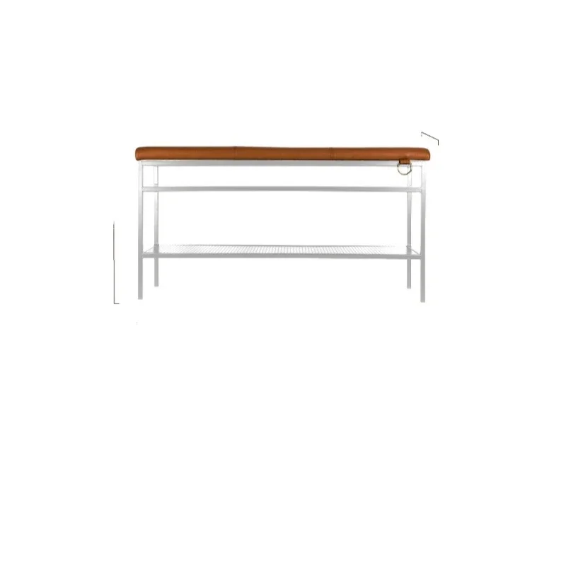 البساطة الحديثة، منزل فاخر خفيف، وسادة مقعد حقيبة ناعمة عند الباب، مقعد الأحذية، رف الأحذية بجانب السرير الشمالي #1