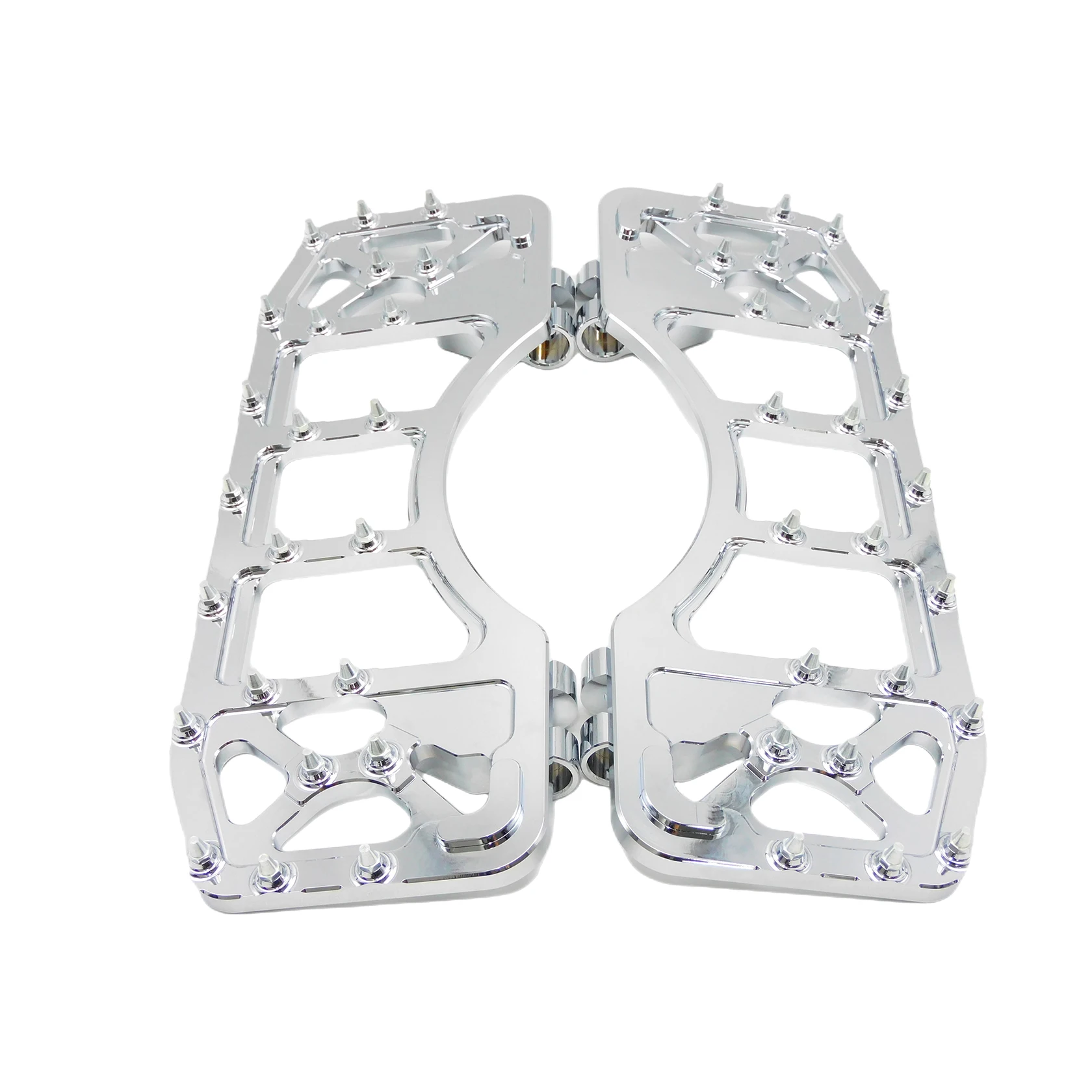 Motorfietsrijder Uitgebreide voorste vloerplanken CNC voetsteunen voetsteunen voor Harley Touring Softail Street Electra Glide Road King FL