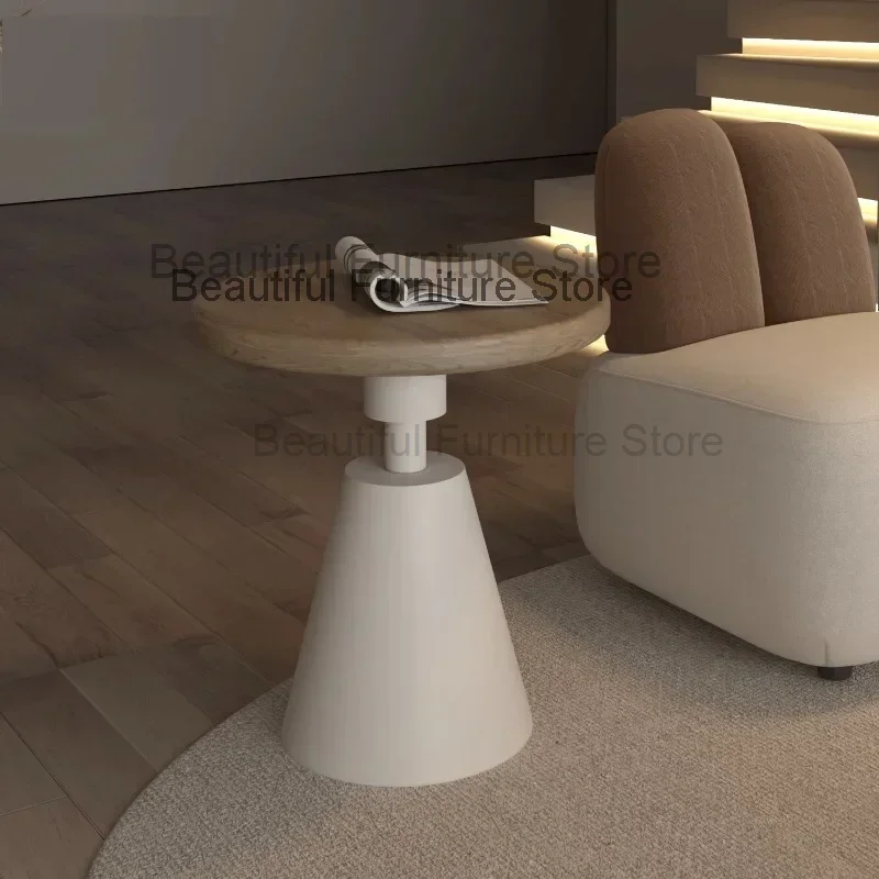 

Living Room Side Coffee Table Round Occasional Restaurant Minimalist Coffee Table Mini Mesa Lateral Para Sala Modern Furniture