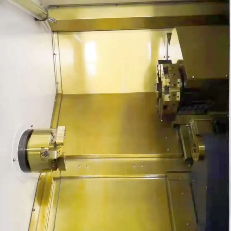 TCK56Y Fanuc مخرطة CNC هاين أجزاء كبيرة معالجة مغزل واحد يدوي أفقي درجة أوتوماتيكية مستعملة الحالة سيمنز
