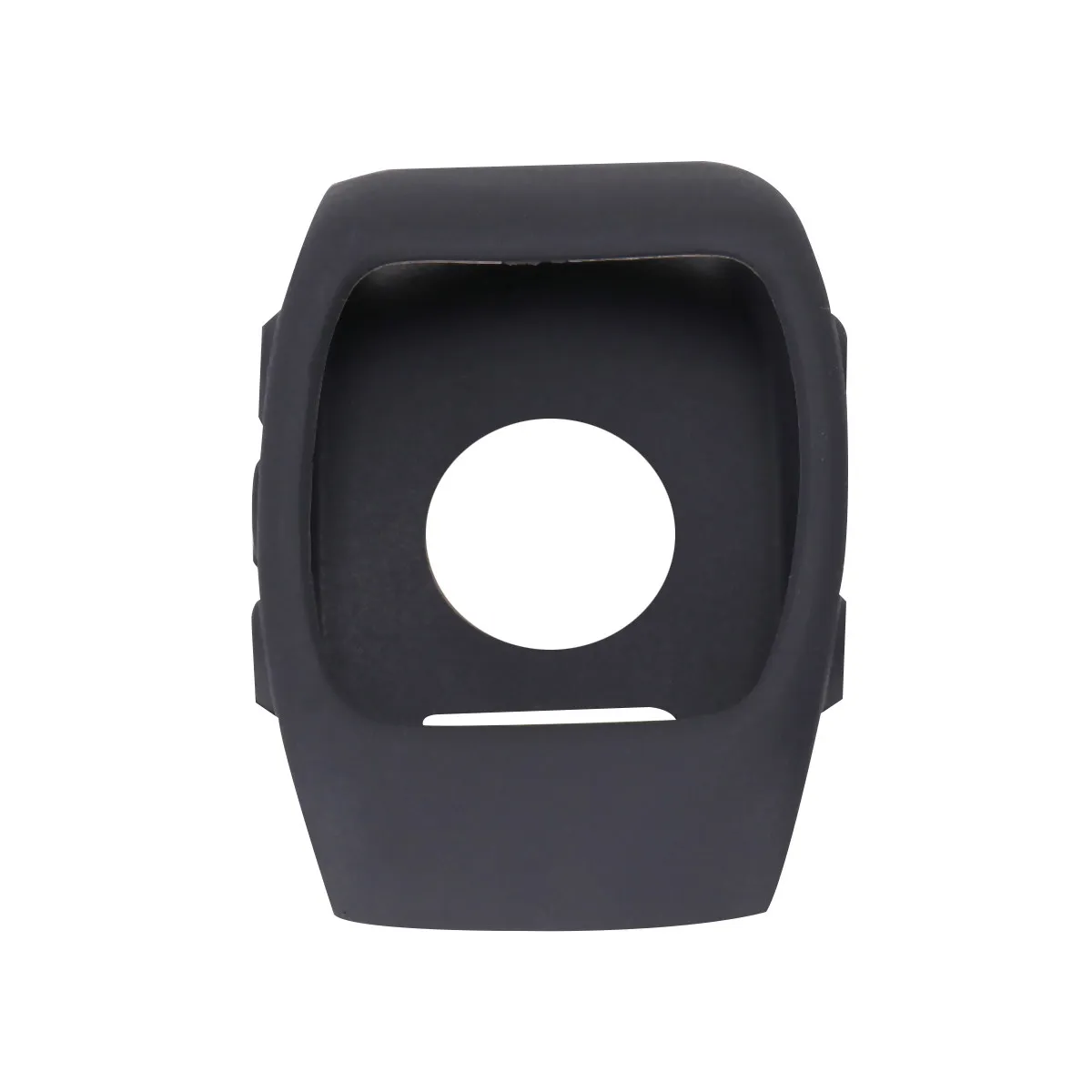 

1Pcs Protective Silicone Bumper Case Black Slim Fit Full Edge Guard Compatible with Polar M430 Watch Scratch Resistant