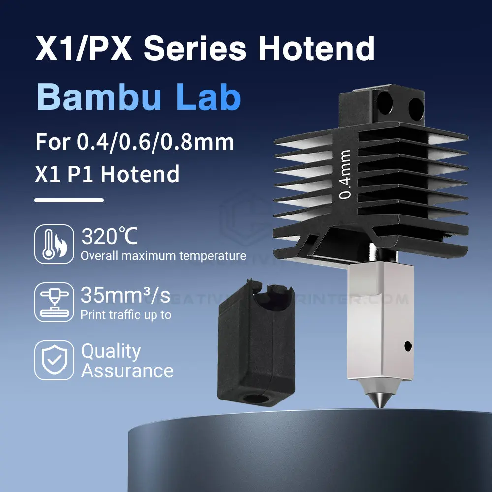 Hotend Für Bambu Lab p1p X1C P1S X1 P1P Upgrade Hot end Druckkopf 3D druck teile Für bambulab gehärtetem stahl Düse