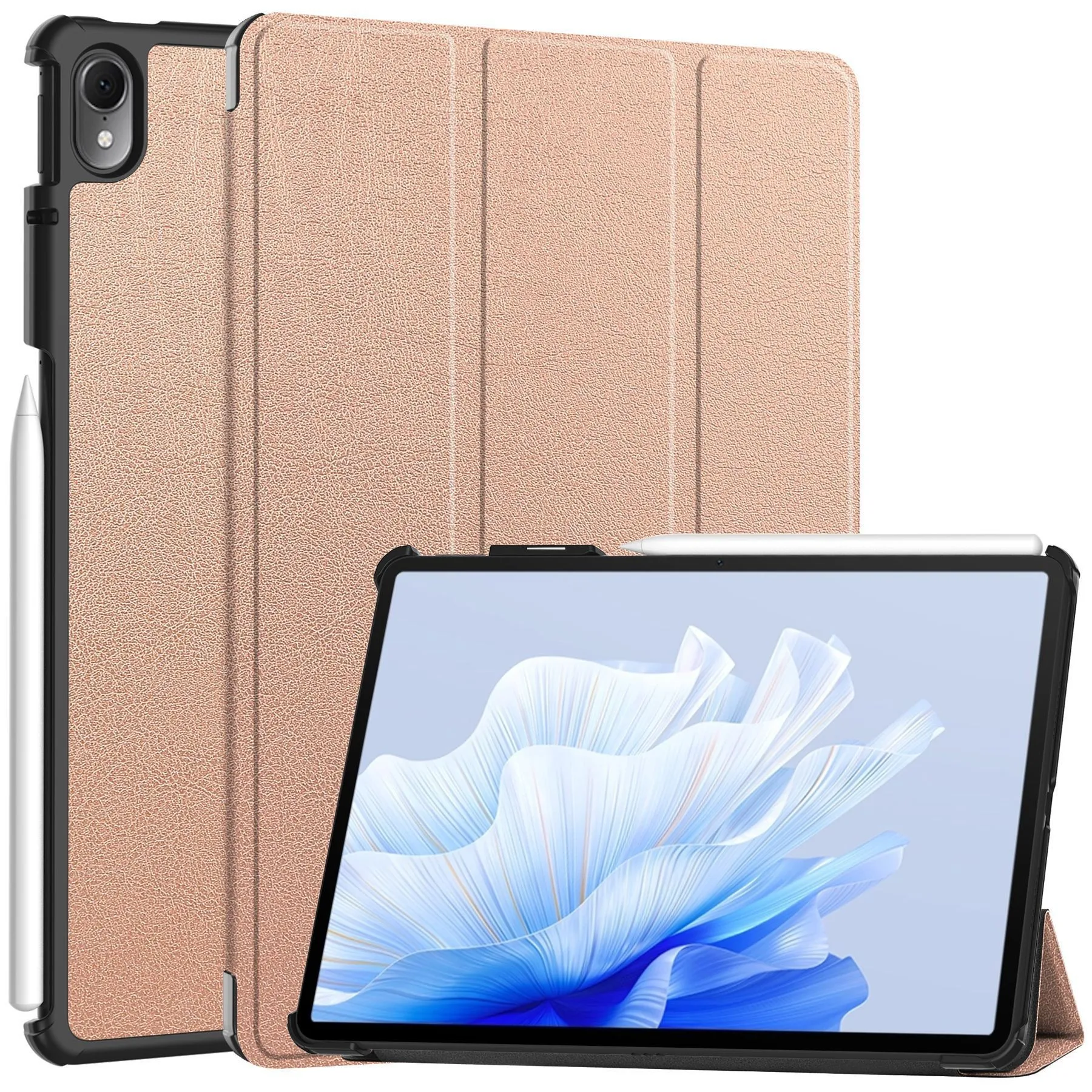 Folio-Hülle für Huawei MatePad Air 11.5 2023, Dreifach faltbare Smart Cover mit Auto-Sleep/Wake-Funktion, verschiedene Farben – Detail 8