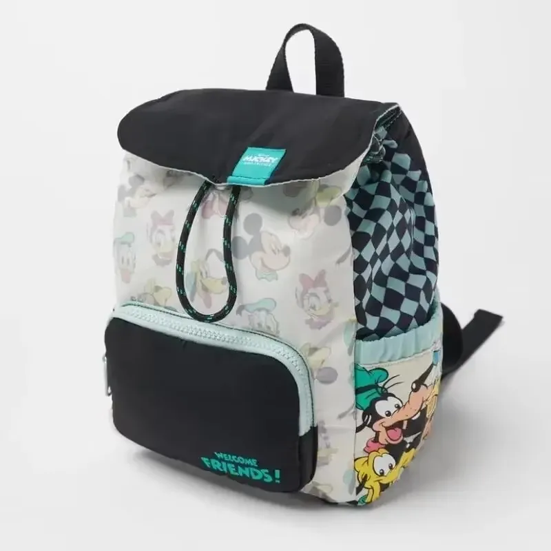 Disney-mochila de Mickey Mouse para niños, Mini mochila escolar de Minnie, bolso de hombro bonito, novedad de 2024