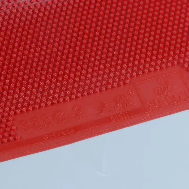 Dawei 388C2 Ultra Long Rubber Half Long Rubber Cover Single Rubber 0508mm Version High Control Table Tennis Bat Cover - view 5