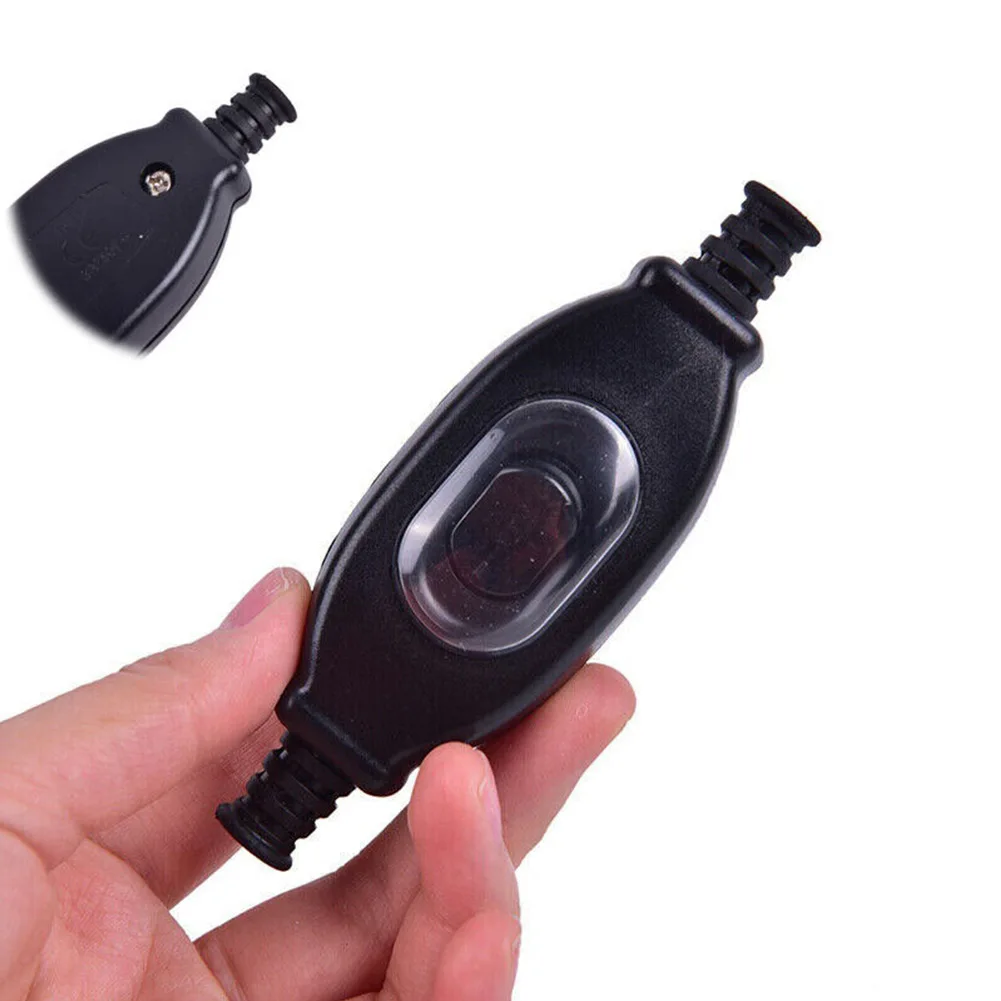 

Черный высококачественный переключатель, водонепроницаемый двойной контакт для различных освещения, высококачественный шнур кулисного переключателя