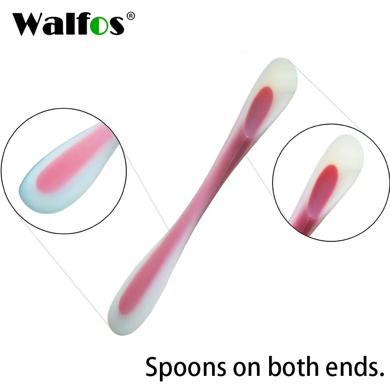 Walfos Backwerk zeuge für Kuchen Doppel Silikon Spatel Löffel Keks Spatel Gebäck Schaber Mixer Butter Eis schaufel