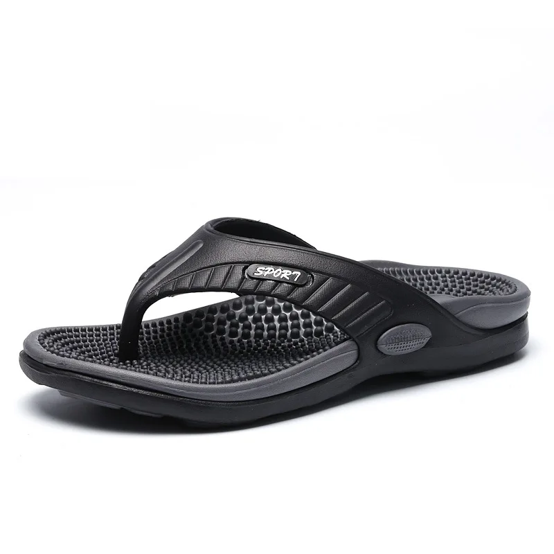 Men's Lightweight EVA Sandals with Massage Sole Multi-Color Options Large Size Slip-On Slippers for Beach Daily Home Outdoor Use