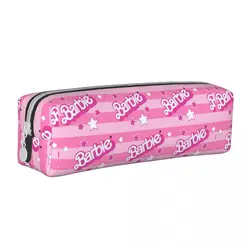 Astucci rosa adorabili simpatici portapenne Barbi borse per bambini pencilcase cosmetiche per ufficio di grande capacità