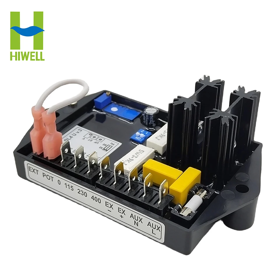 Imagem -04 - Regulador de Tensão Automático Estabilizador de Excitação para Gerador Diesel Sincro Part Avr Bl4u