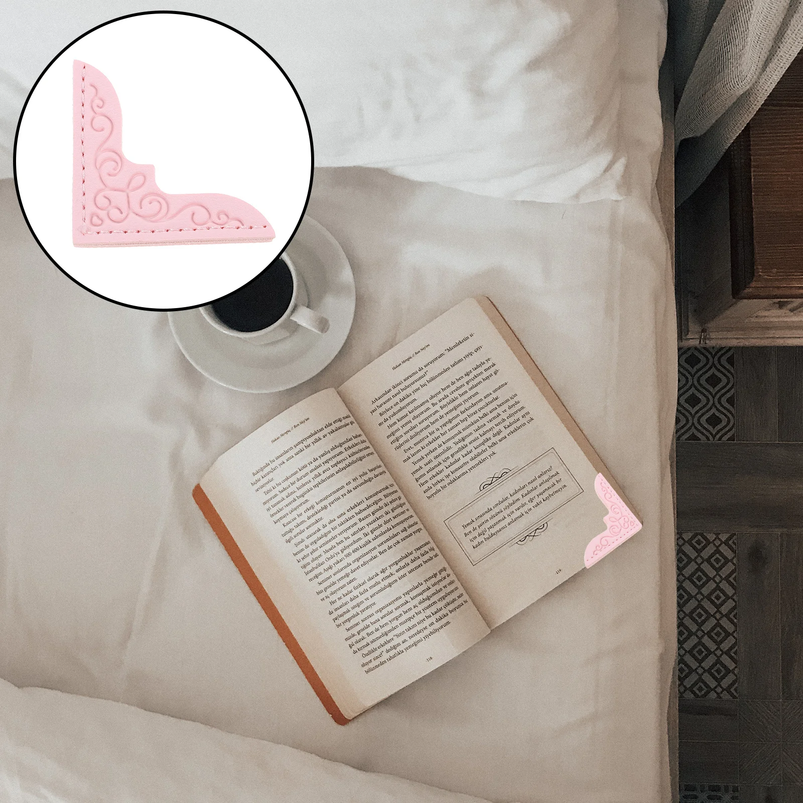 

4Pcs PU Album Corner Protectors Vintage Notebook Book Corners Small Decorative Protective Covers Scrapbook Book Corner Guards