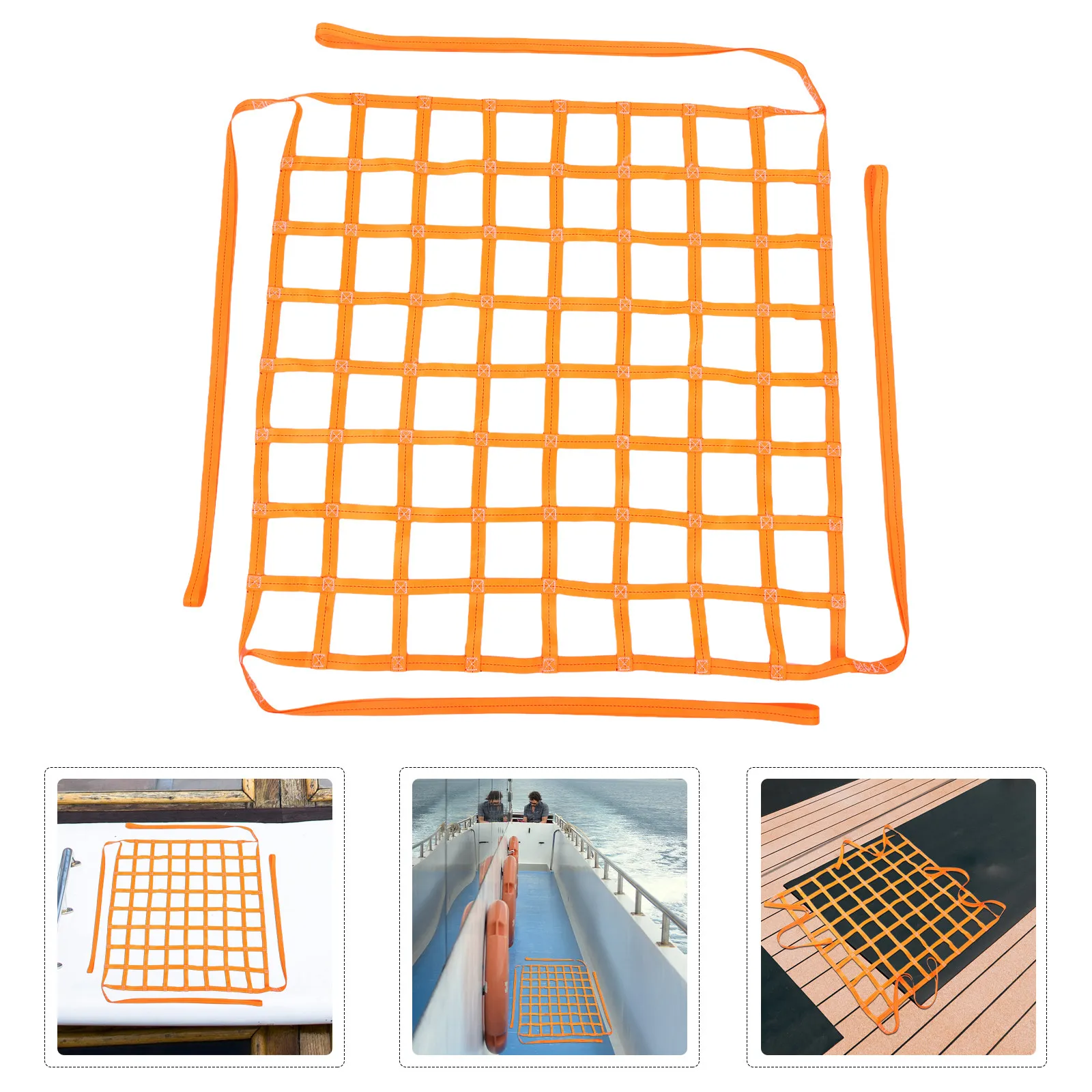 Filet de levage plat en polyester résistant à la déchirure pour la manutention de marchandises maritimes, la construction, le gréement, le chargement en quai et les conteneurs