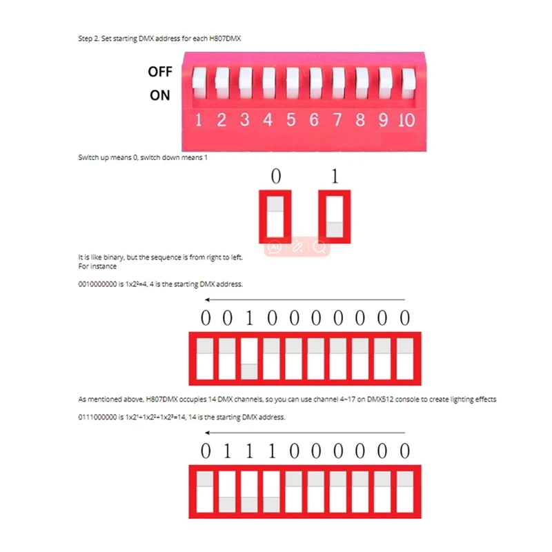 New DMX512 Controller,Connect To DMX512 Console,Support WS2812,WS2813,UCS1903,Etc.13 DMX Channels Per Device